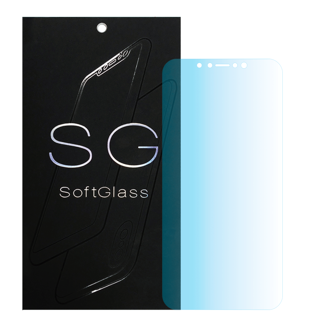 

Полиуретановая пленка Apple iPhone XS Max на Экран SoftGlass, Прозрачный