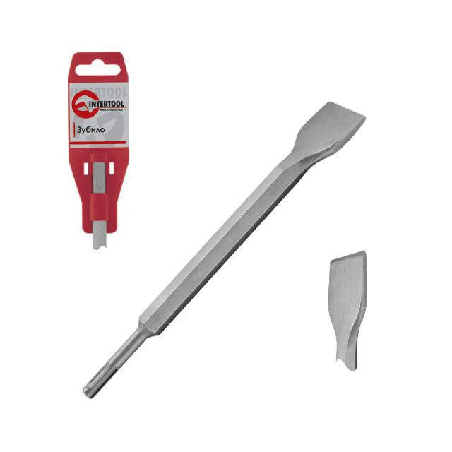 

Зубило Intertool SDS-plus плоское 17*280*25мм SD-0412