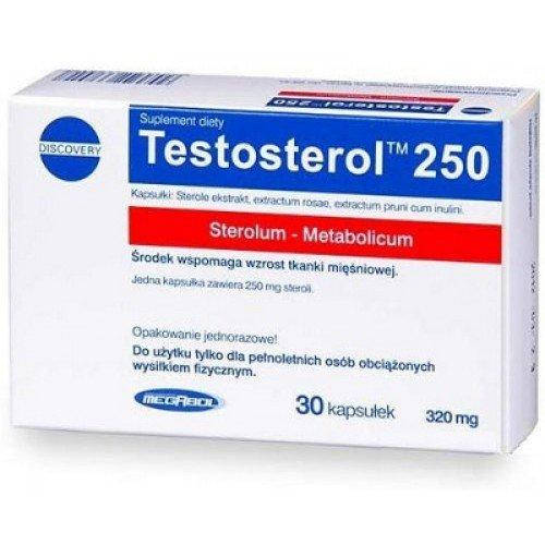 

Тестобустер Megabol Testosterol 250 30 cps (растительные фитостеролы) Тестостероновый бустер