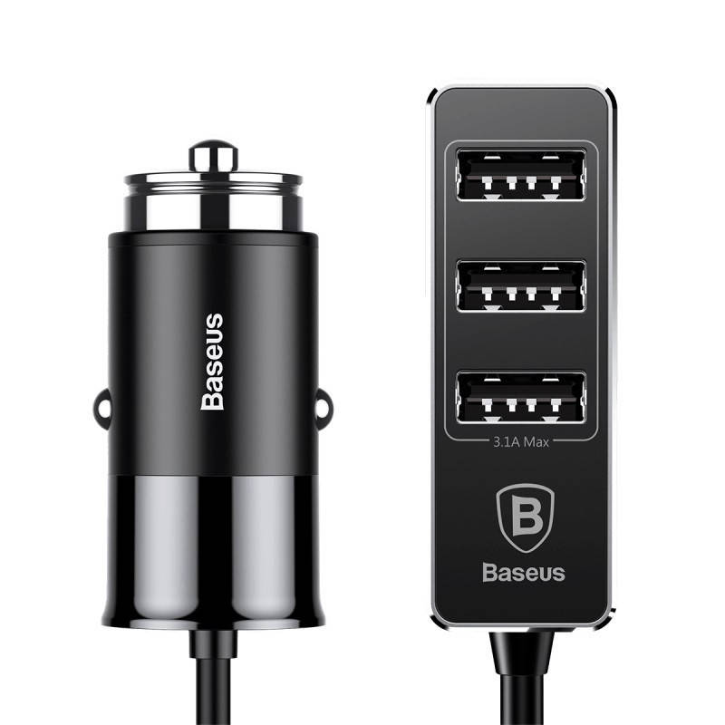 

Автомобильное ЗУ Baseus Enjoy Together Four Interfaces 5.5A 4USB (CCTON-01)