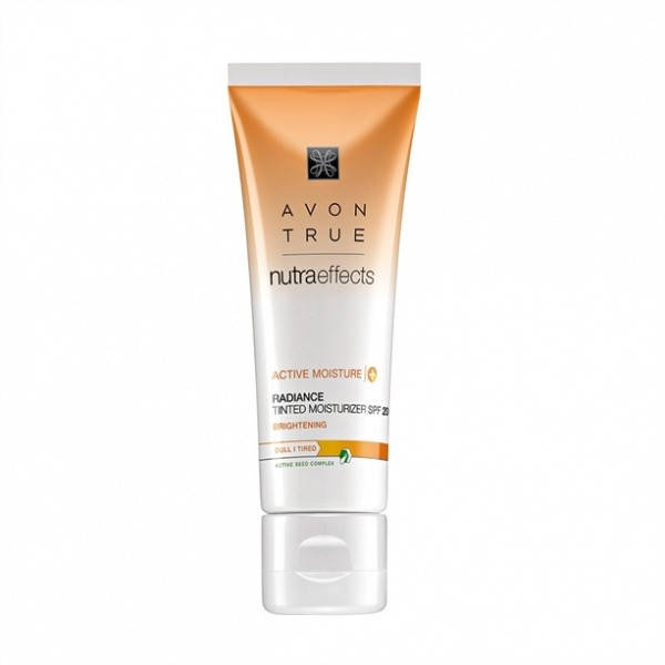 

УВЛАЖНЯЮЩИЙ КРЕМ С ТОНАЛЬНЫМ ЭФФЕКТОМ «СИЯНИЕ» SPF20, 50 МЛ AVON NUTRA EFFECTS