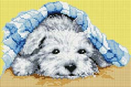 

Алмазная мозаика ColorArt 20х30 Собачка DT701