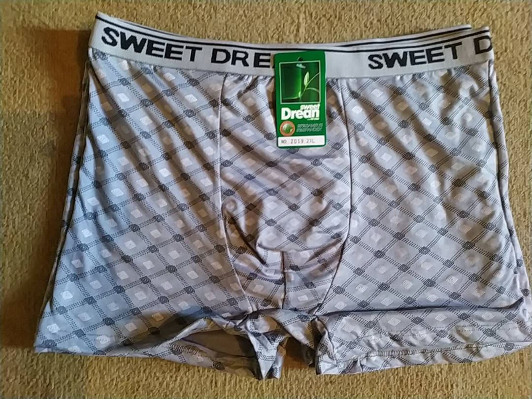 

Трусы мужские боксеры SWEET DREAN (2ХL) бамбук +хлопок