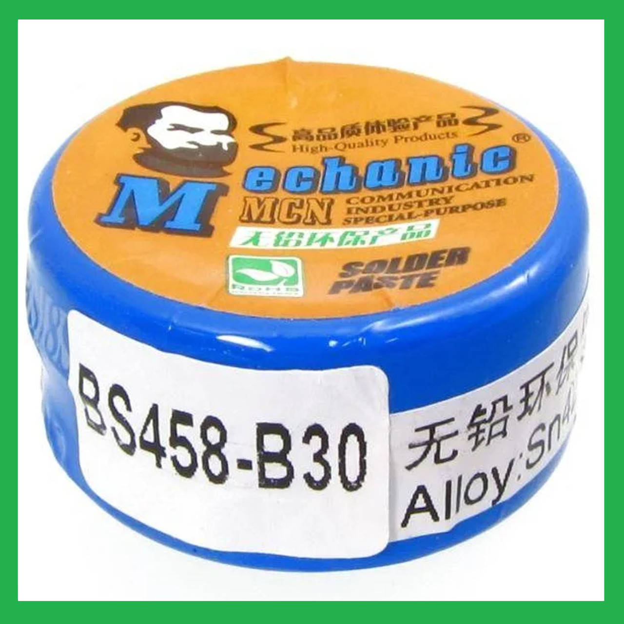 

Паяльная паста BGA легкоплавкая Mechanic BS458-B30 20 гр.