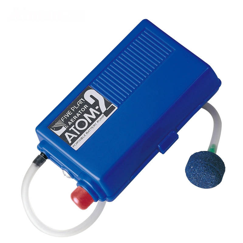 

Автономный компрессор на батарейках для аквариума Атман Атом-2