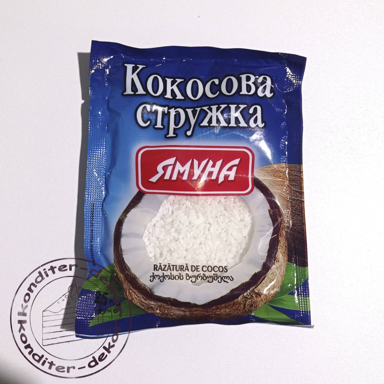 

Кокосовая стружка Ямуна 25г белая