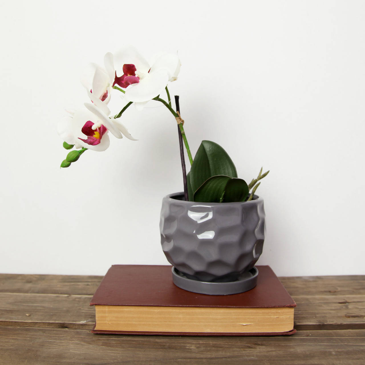 

Горшок керамический "Шар параметрический" 0.75л Rezon Серый P262