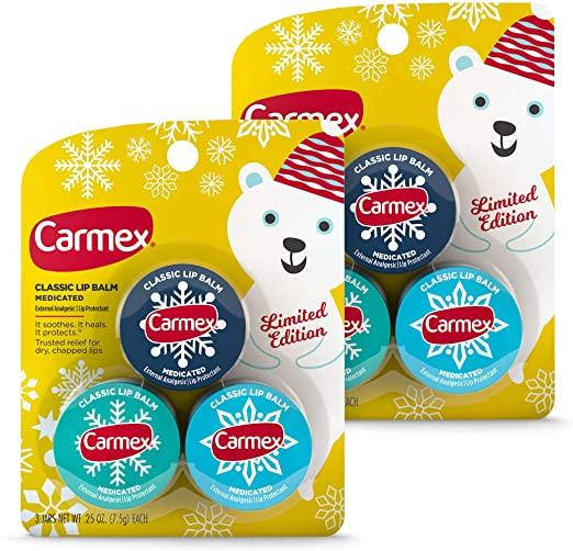 

Бальзам для губ Carmex Medicated Limited Edition в баночках