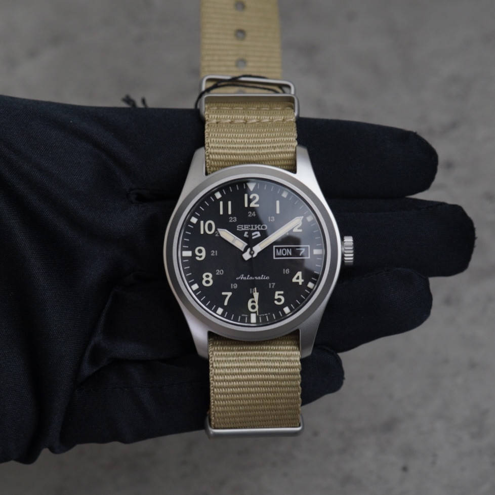 

Мужские Часы Seiko 5 SRPG35K1 Military Sports Automatic 4R36 100m