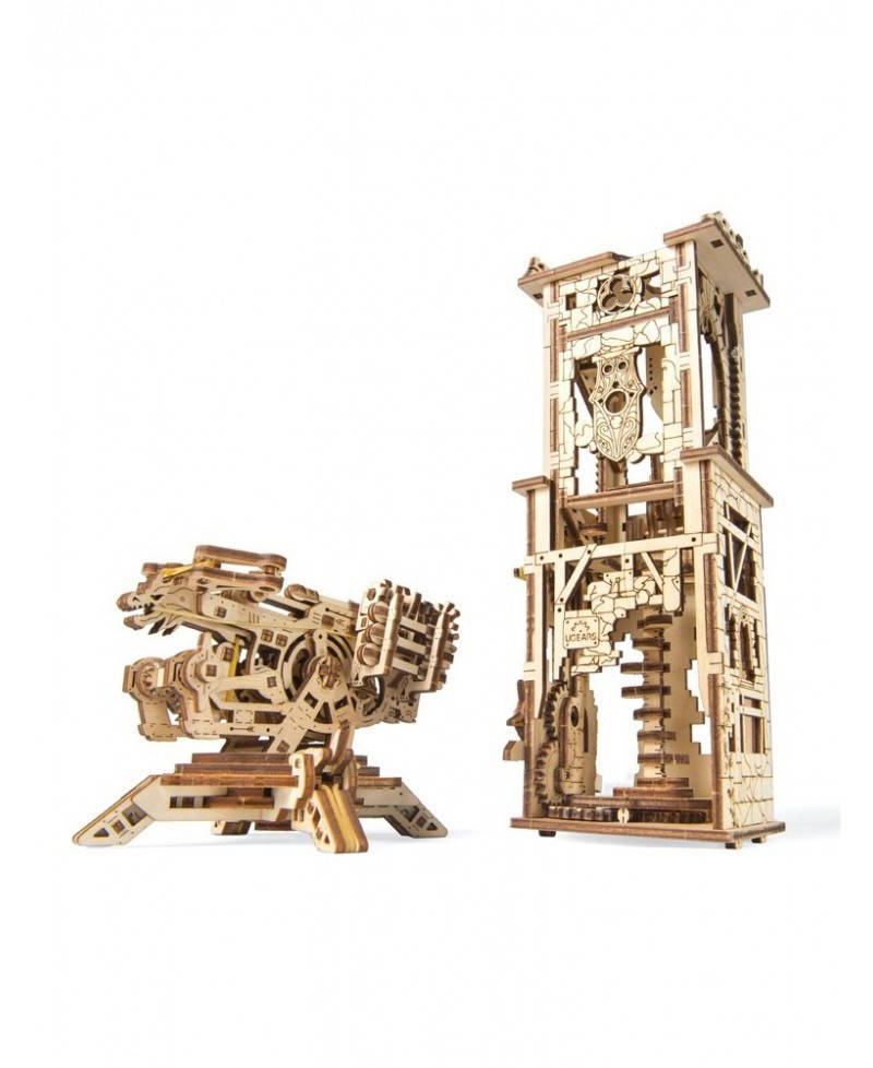 

Механический 3D пазл UGEARS Башня-Аркбаллиста (70048)