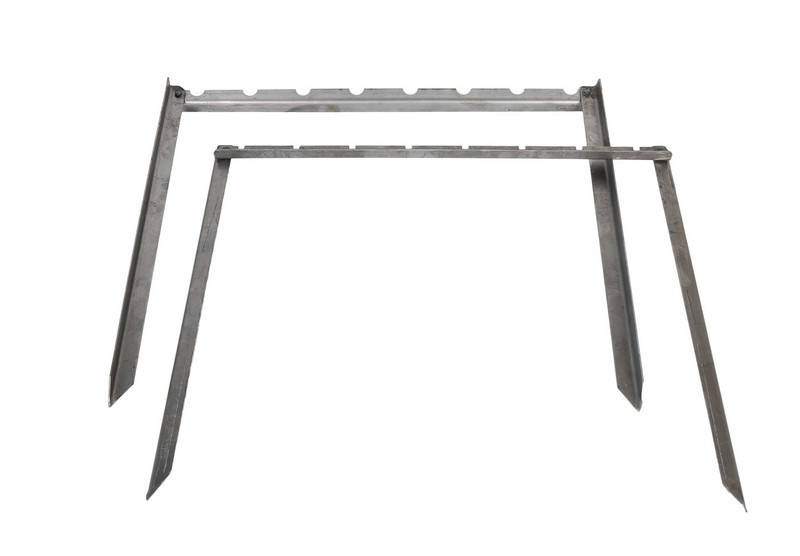 

Мангал-рамка MASTERTOOL 440 мм 8 шампуров (пара) 92-0660