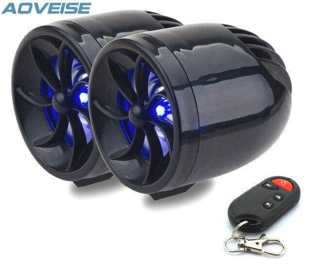 

Мотоакустика Aoveise MT483 черная 2х10W