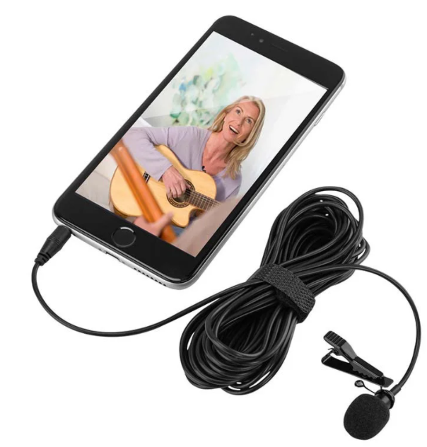 

Микрофон петличка приемник для телефона, Deepbass GL-119 3.5 мм