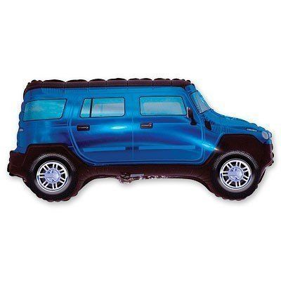 

Фольгированный шарик Flexmetal (48х85 см) Джип синий, Разные цвета