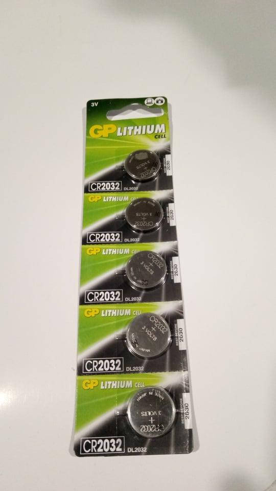 

Батарейка таблетка СR2032 GP Lithium Gell