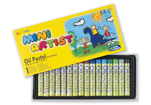 

Пастель масляная MINI 16цветов, MOPS-16, MUNGYO