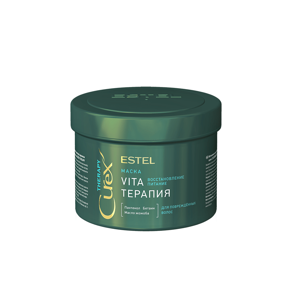 

Маска “Vita-терапия” для повреждённых волос Estel CUREX THERAPY, 500 мл
