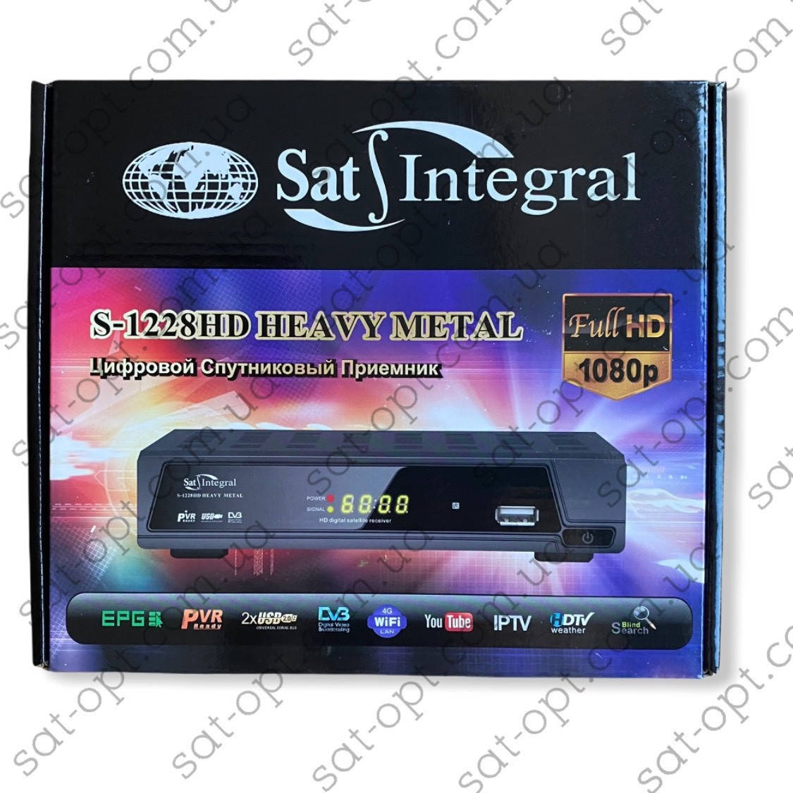 

Спутниковый ресивер (тюнер) SAT INTEGRAL S-1228 HD