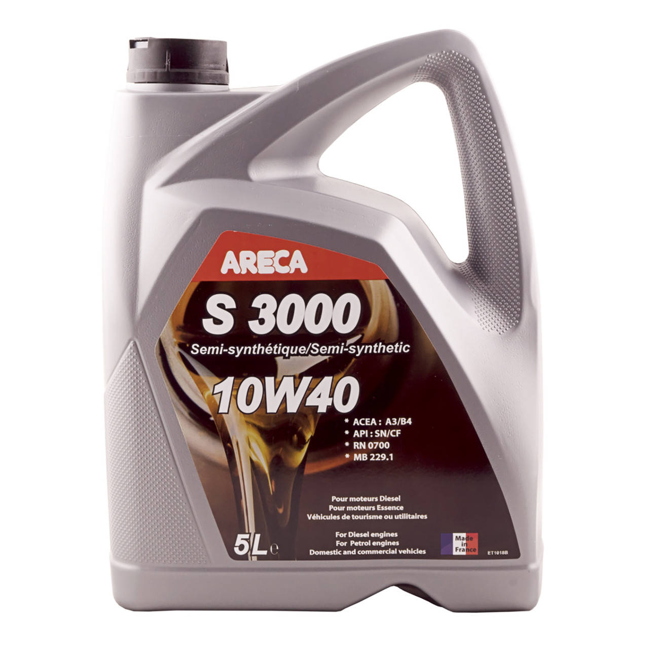 

Моторное масло ARECA S3000 10W-40 5 л