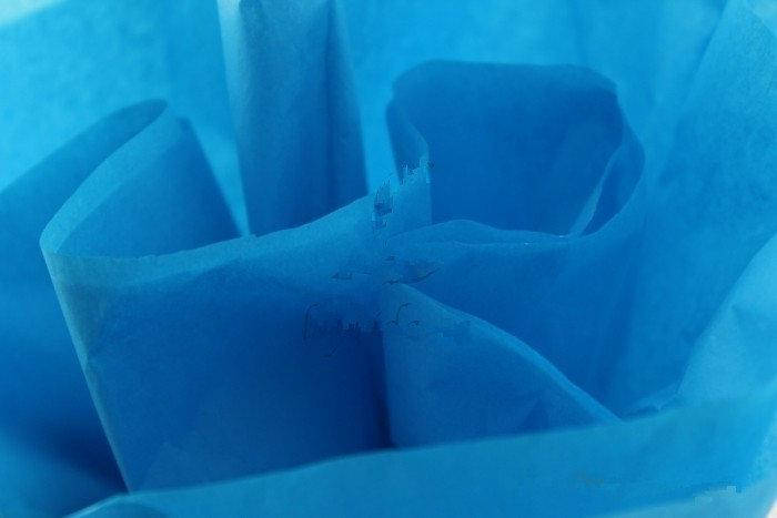 

Бумага тишью синяя 50х70 см.