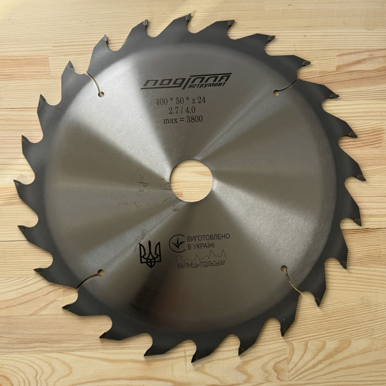 Пильний диск "ПОДІЛЛЯ" D400/d50/z24