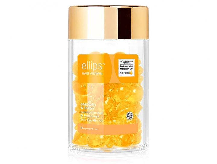 

Витамины для всех типов волос "Роскошное сияние" с маслом алоэ вера Ellips Hair Vitamin Smooth&Shiny 50 капсул