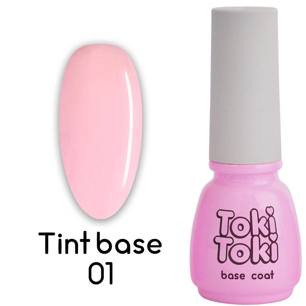 

Камуфлирующая база для ногтей Toki-Toki Tint Base 01