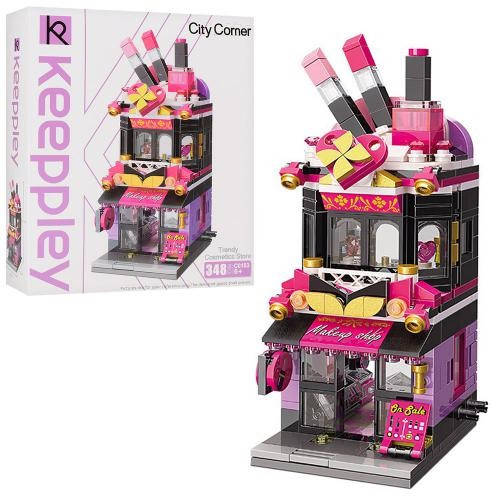 

Конструктор Детский C0105 и C0108 здание, 348 деталей, в коробке.