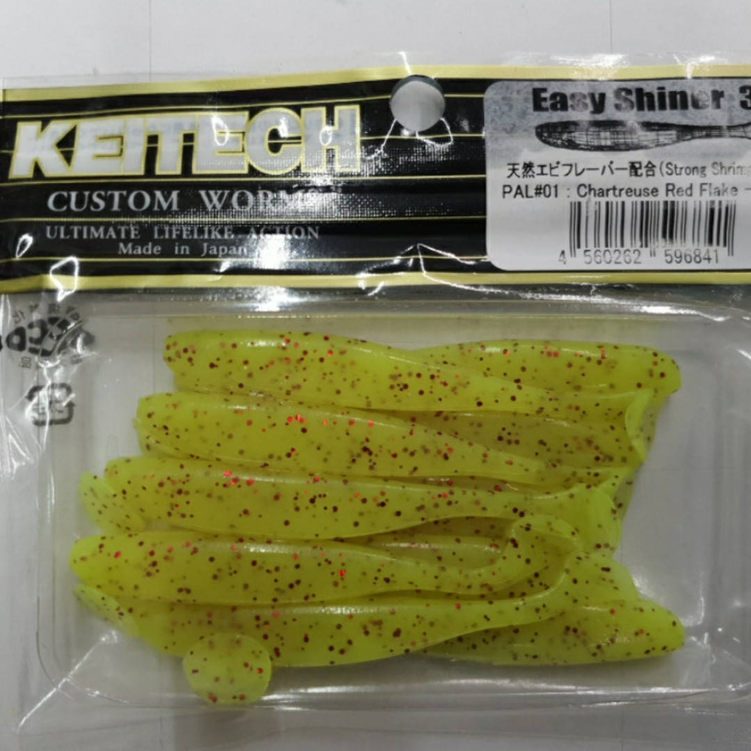 

Силiкон Keitech Easy Shiner 3" (10 шт / пак) к:PAL#01