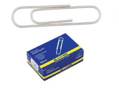 

Скрепки никелированные 33мм., 100 шт. BUROMAX BM.5003
