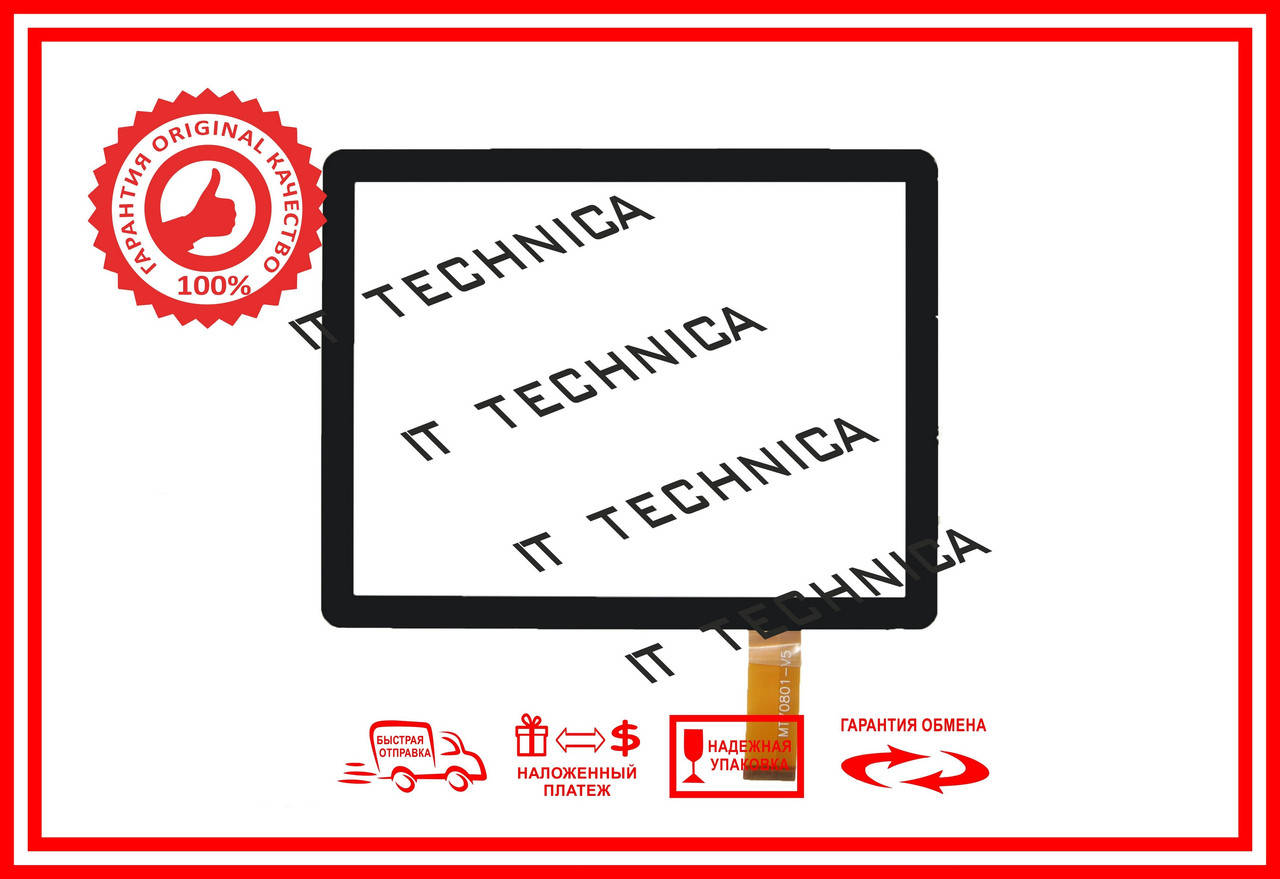 

Тачскрін 182x141mm 30pin MT70801-V5 Чорний