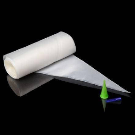 

Мешок кондитерские силиконизированный Modecor (24*12 см) с насадкой