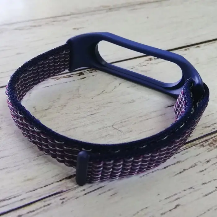 

Ремешок тканевый для Mi Band 3/ Mi Band 4/ Mi Band 5/ Mi Band 6- синий
