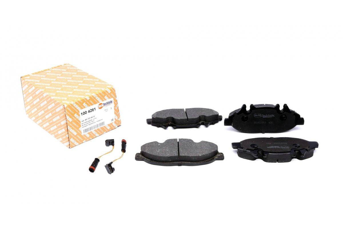 

Тормозные колодки передние (система Bosch) MB Vito 639 2003- 1004261 AUTOTECHTEILE (Германия)