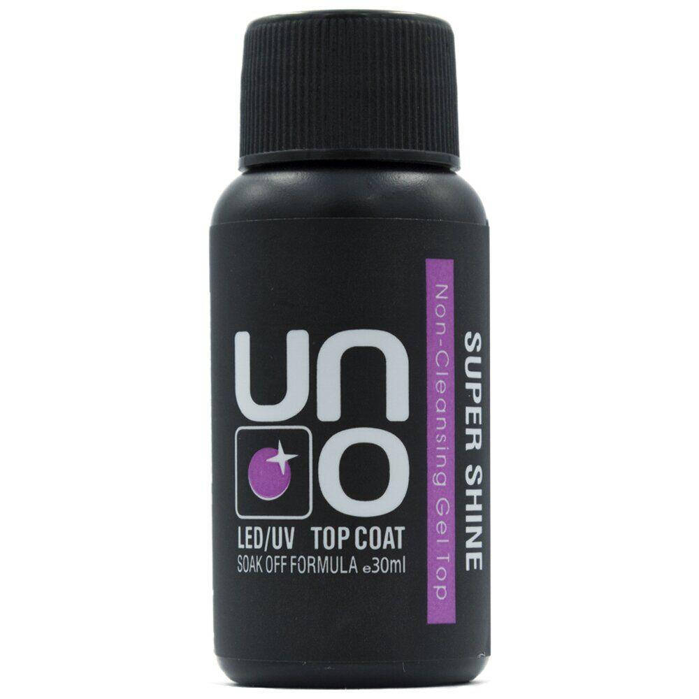 

Топ для ногтей UNO 30 мл Super Shine Non-Cleansing Gel Top