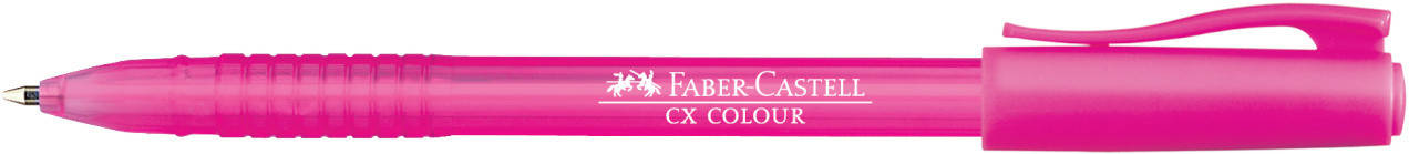 

Шариковая ручка Faber-Castell CX Colour 1,0 мм розовый, 247028