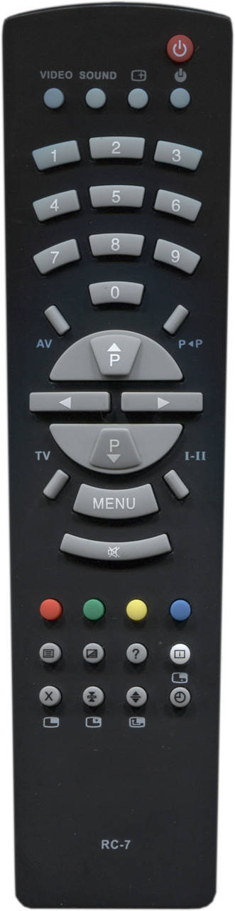 

Пульт для телевизора Рубин RC-7