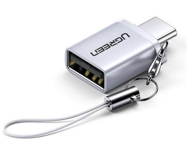 

Адаптер Ugreen OTG Type-C to USB 3.0 с карабином