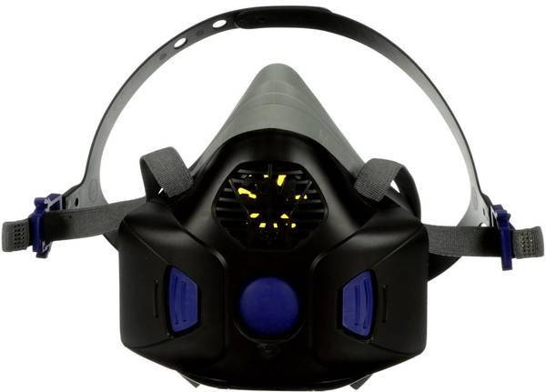 

Полумаска 3M HF-802SD Secure Click с разговорной мембраной, средний размер