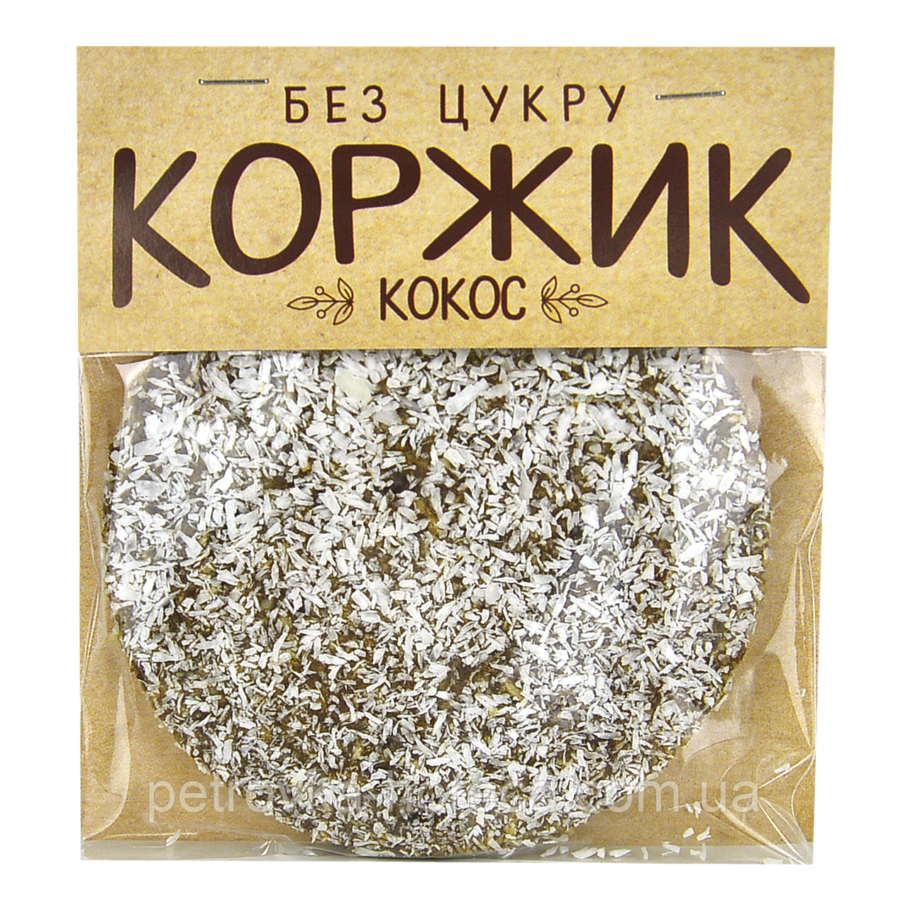 

Коржик без сахара Кокос 50г