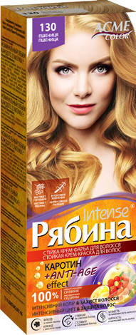 

Краска для волос РЯБИНА INTENSE NEW - 130 Пшеница