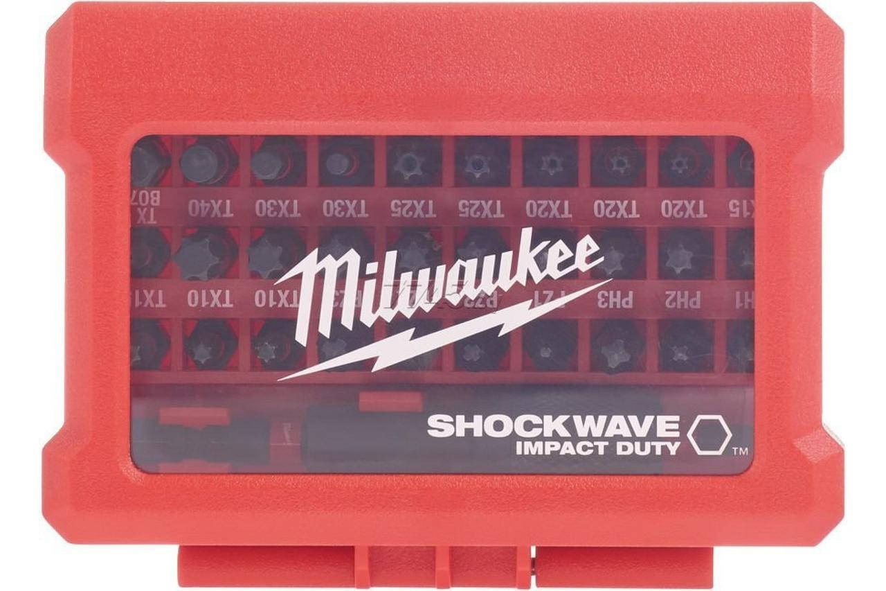 

Набор бит ударных 32 шт. Milwaukee SHOCKWAVE 4932464240