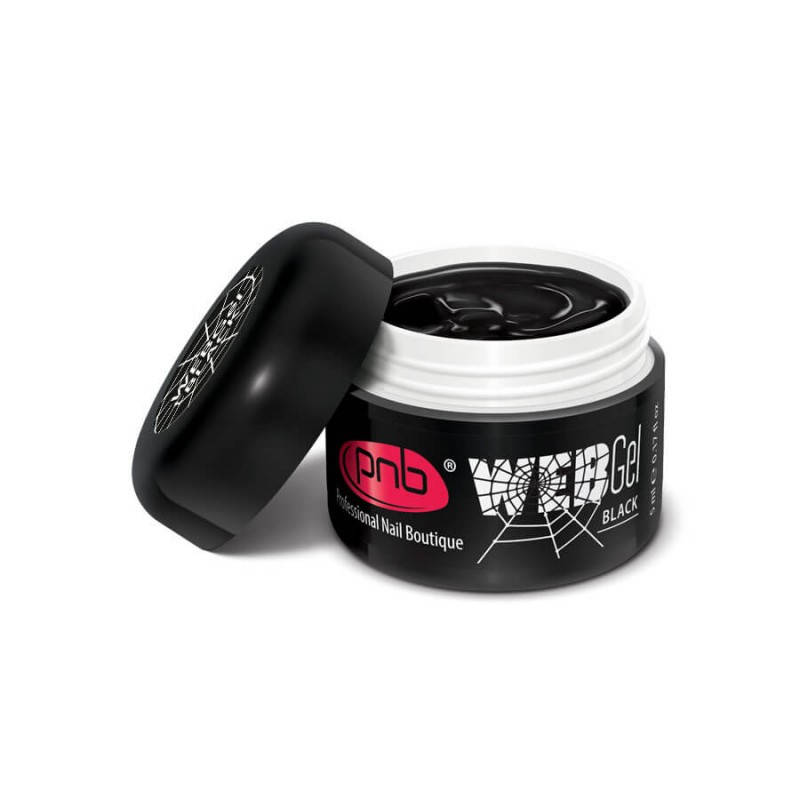 

Гель-паутинка PNB WebGel Black черная 5 мл (15182Gu)