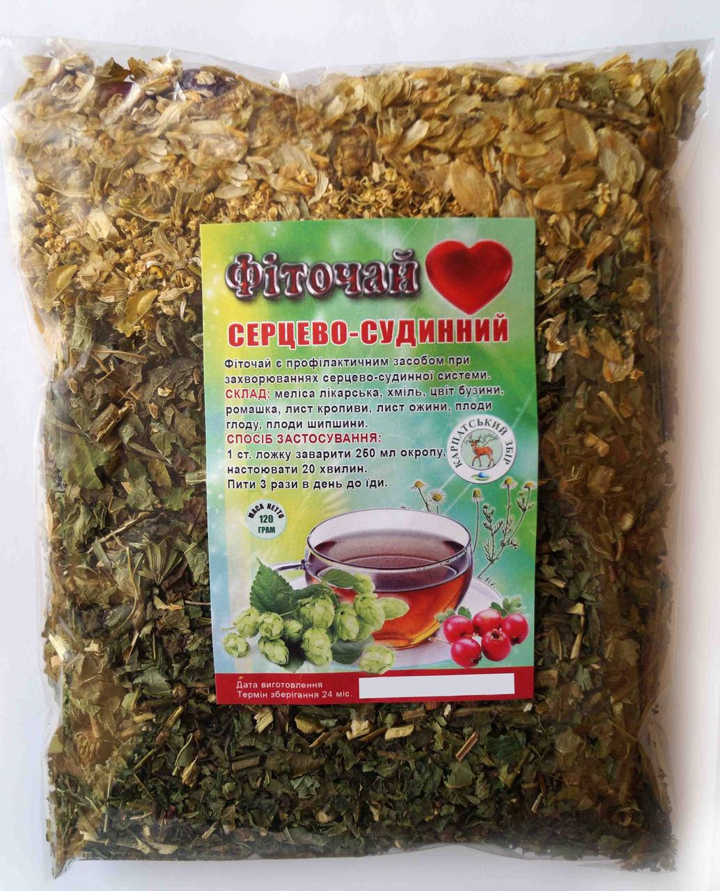 

Травяной сбор сердечно-сосудистый